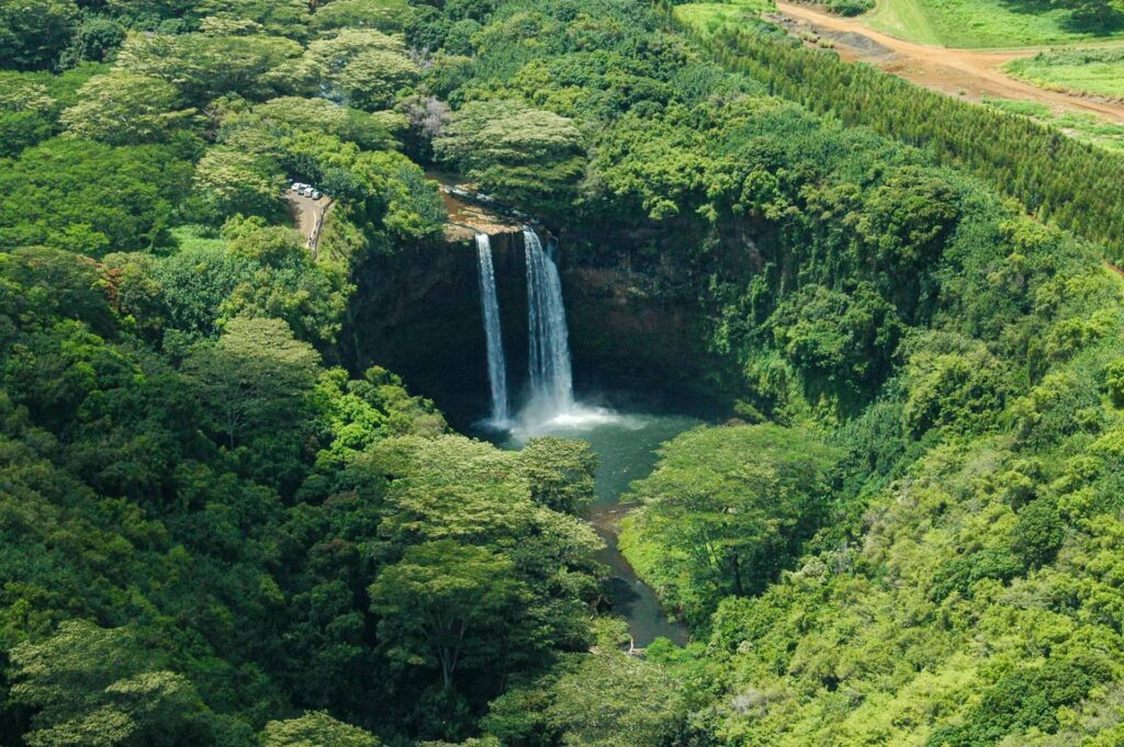 Wailua waterfall