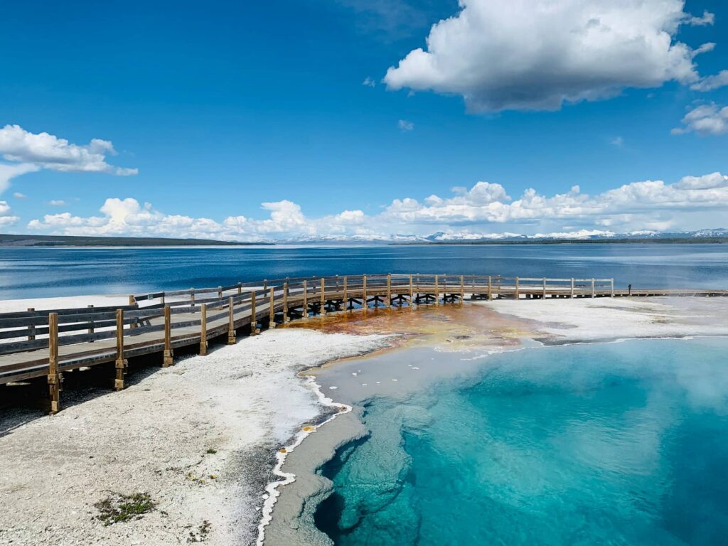 West Thumb Geyser Basin Trail