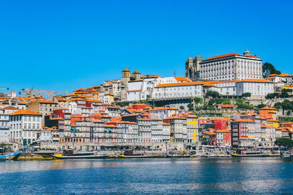 White Buildings Near Body of Water, Porto, Portugal