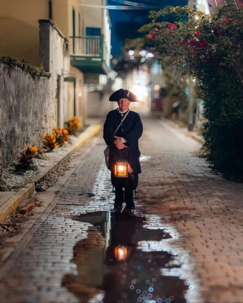 ghost tour in St. Augustine