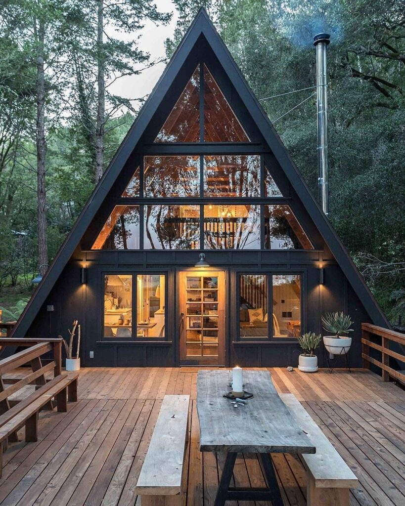 Acorn Fall A-Frame Cabin