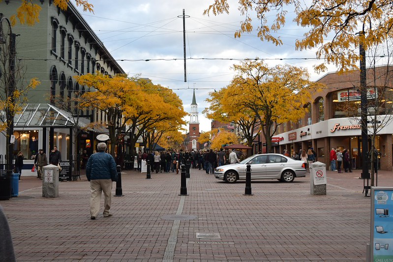 Burlington, Vermont for the Polar Express