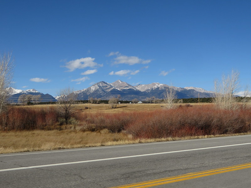 Collegiate Peaks Scenic Byway in the Sawatch