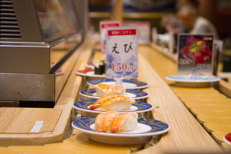 Conveyor belt sushi, Kyoto