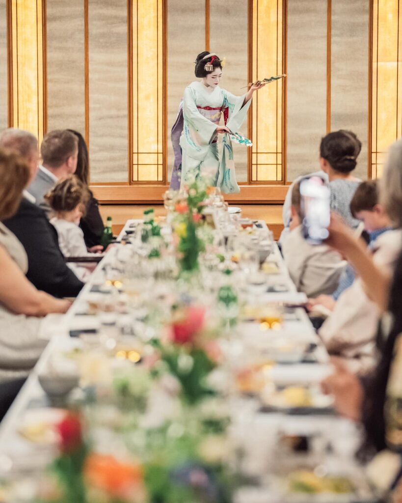Dinner and Maiko dance