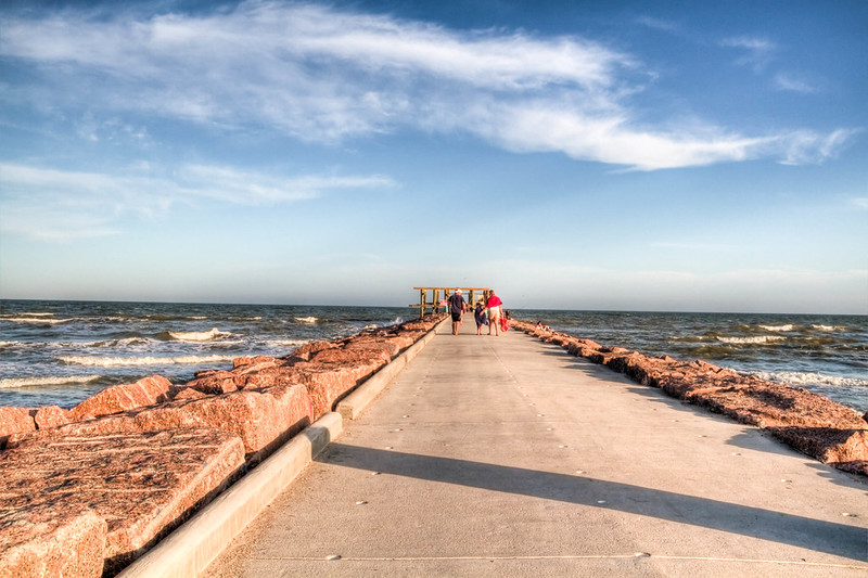 Exploring Galveston Beach