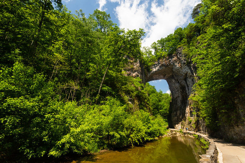 Finding Virginia’s Natural Bridge – A Large Natural Arch