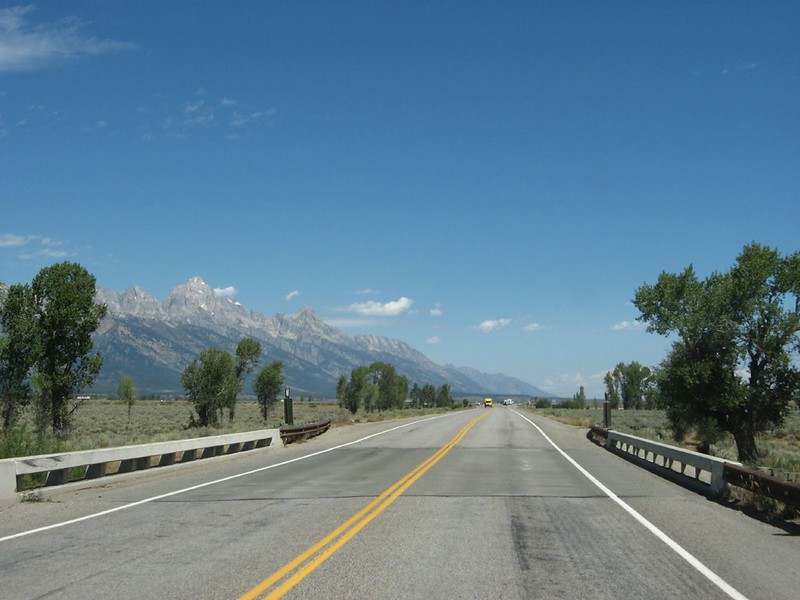 Grand Teton National Park, U.S. Route 191, Wyoming