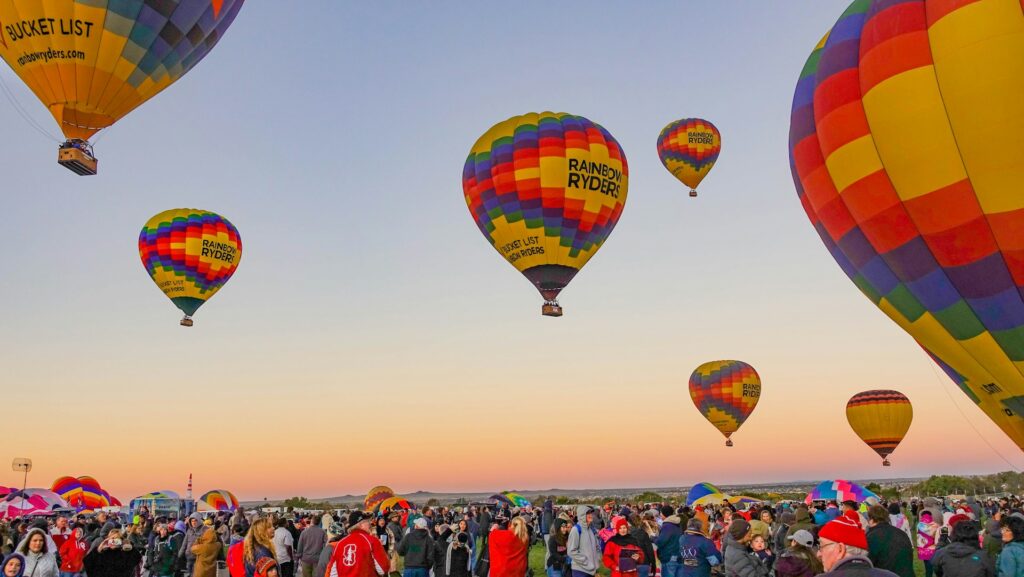 Hot Air Ballooning, Albuquerque
