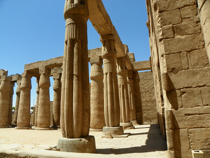 Karnak Temple Colossal Columns and Sacred Spaces