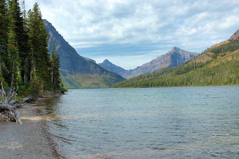 Paddle Through Two Medicine Lake