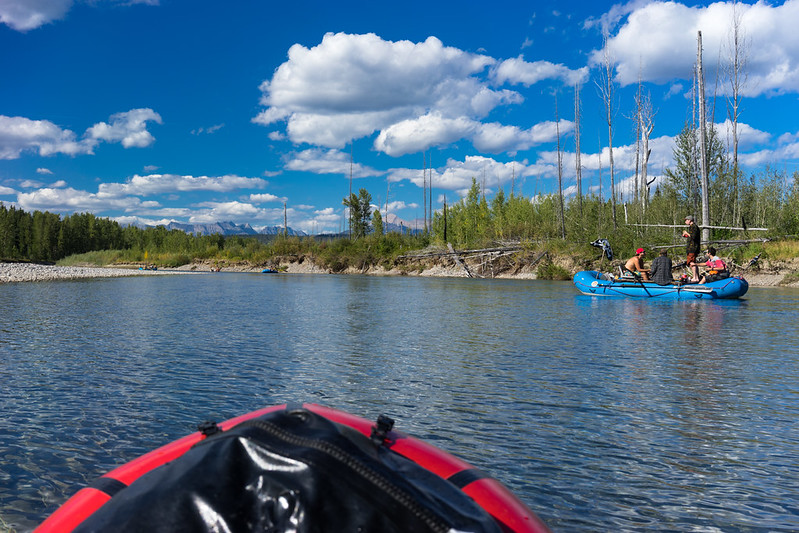 Raft the Waters of the Flathead River.