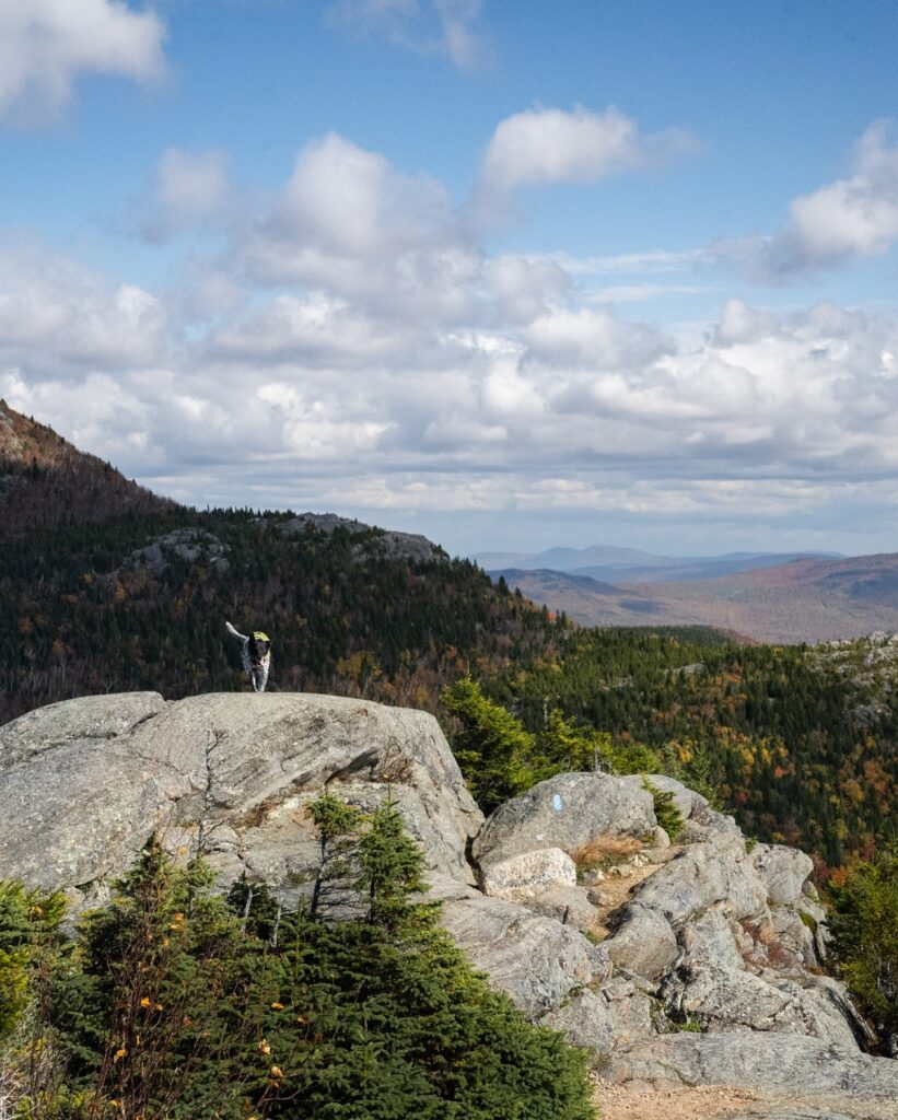 Recharge At The Top Of Tumbledown Mountain