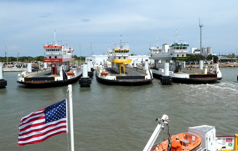 Riding the Free Galveston Ferry