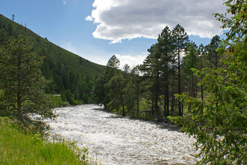 The Poudre Canyon Near Fort Collins