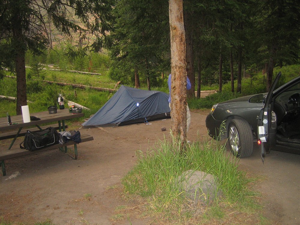 Tower Fall Campground Overview