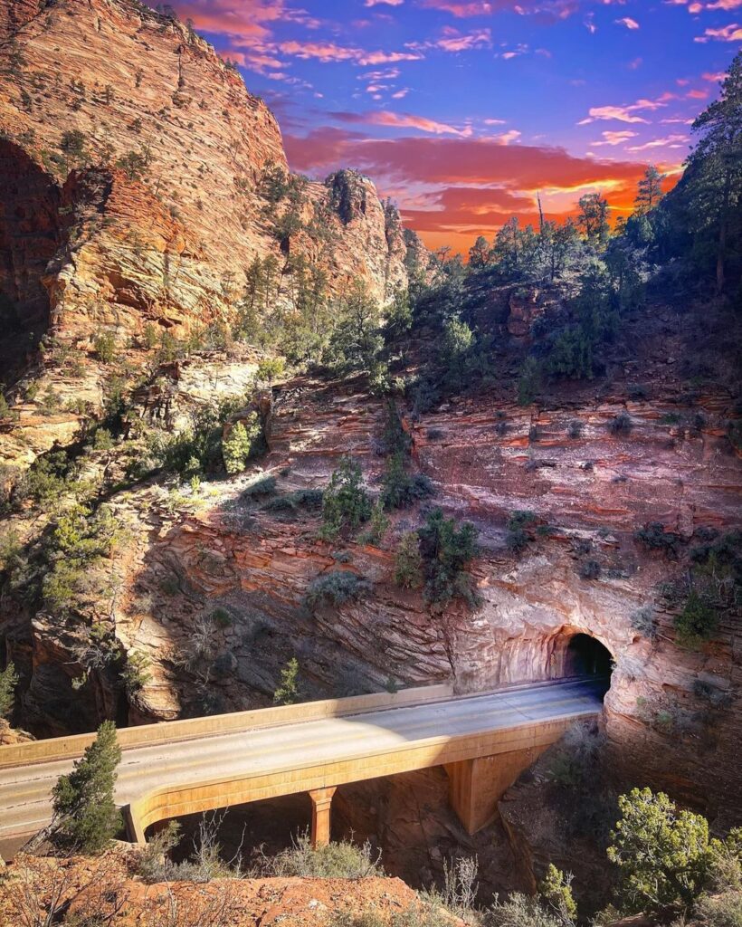 Tunnel on Zion-Mount Carmel Highway