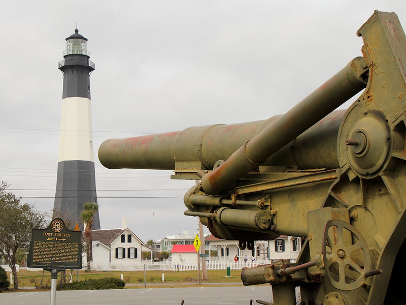 Tybee Island Light and Artillery