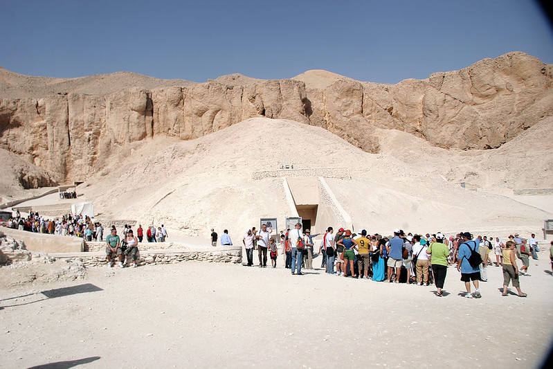 Valley of the Kings Tombs Carved into the Desert