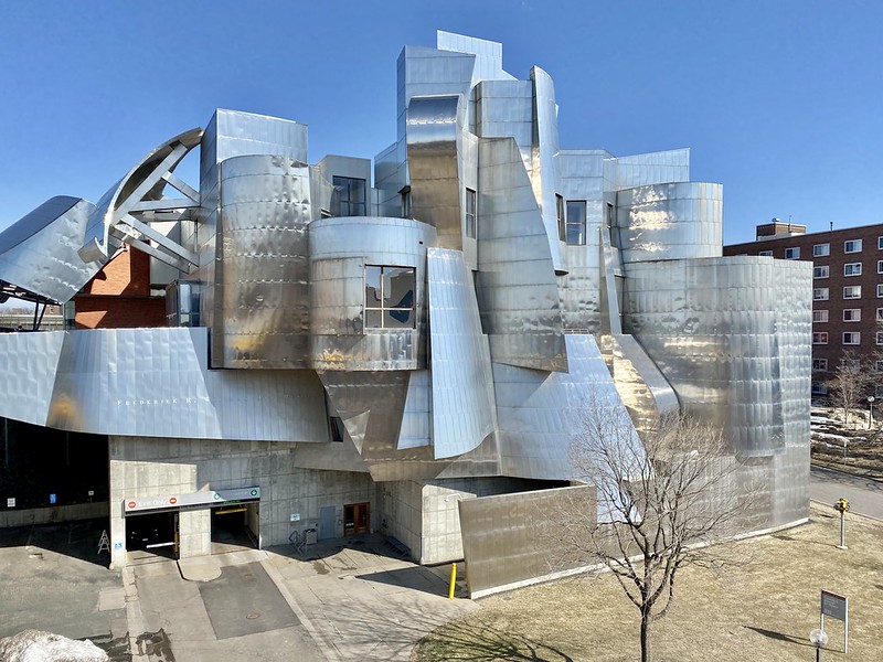 Visit the Weisman Art Museum.