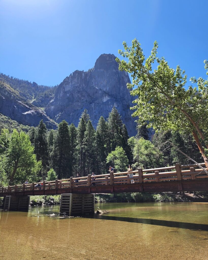 Yosemite-Swinging Bridge