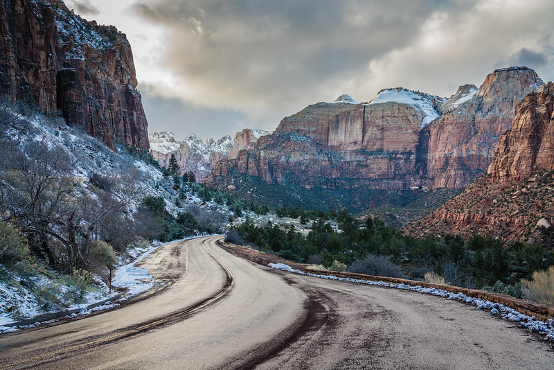 Zion National Park Road
