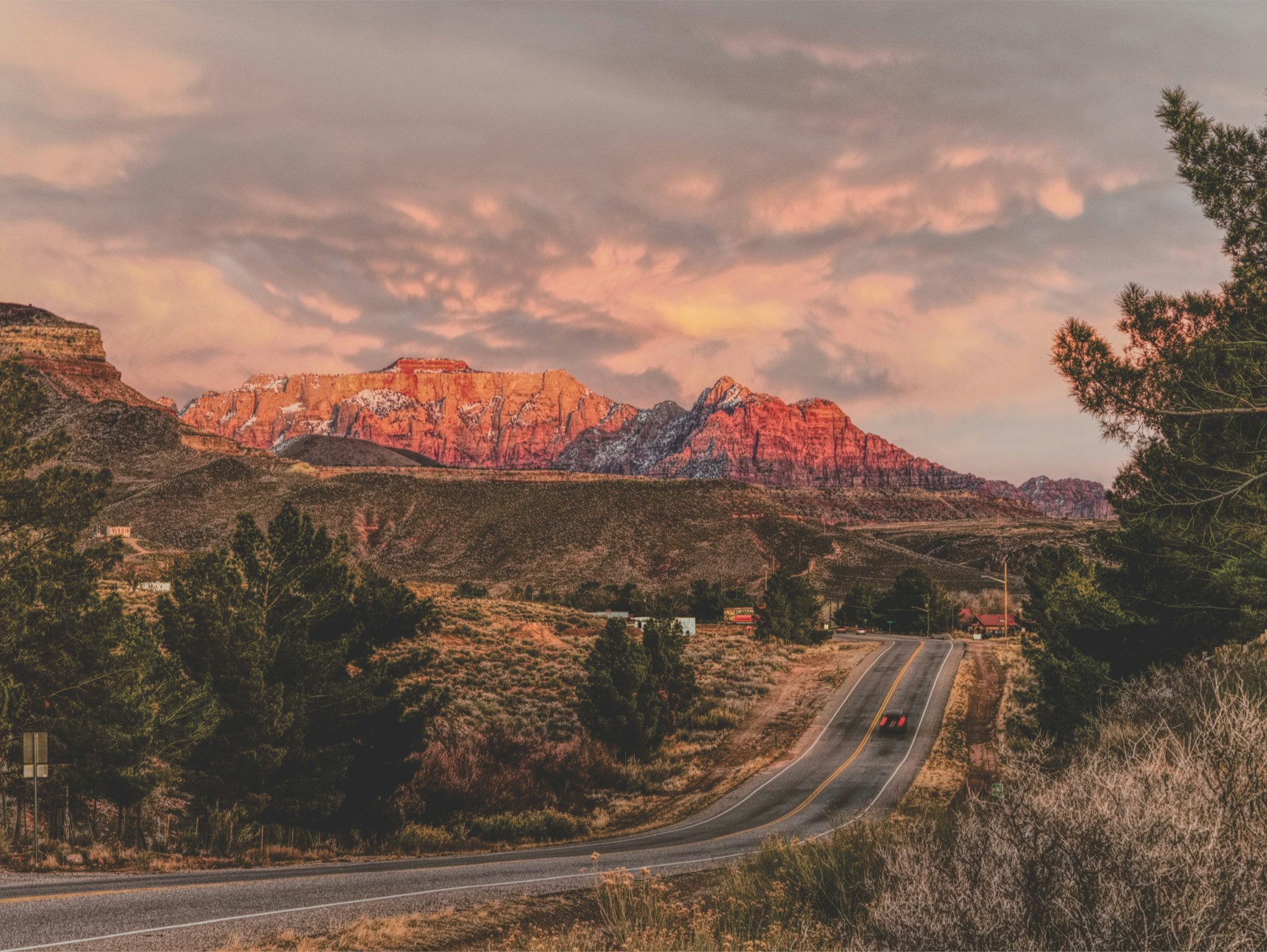 las vegas to zion national park road trip