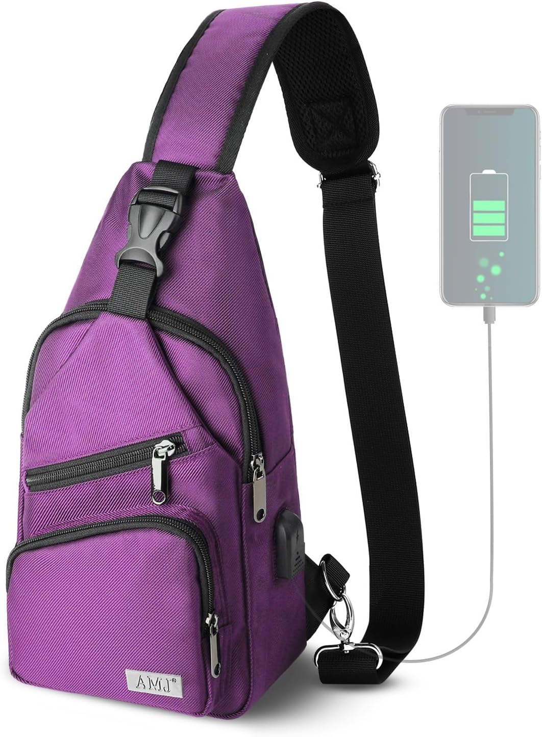 AMJ Crossbody Sling Bag — Affordable & Versatile