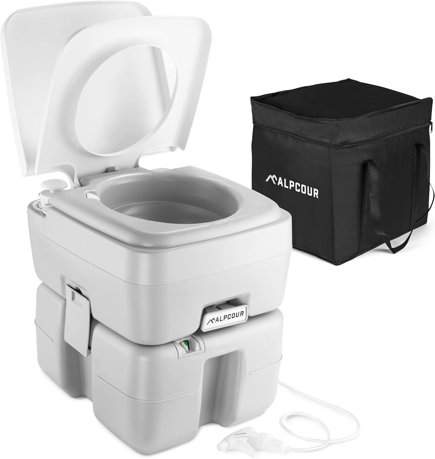 Alpcour Portable Toilet (5.3–6 gal) – Nice Touches for the Price
