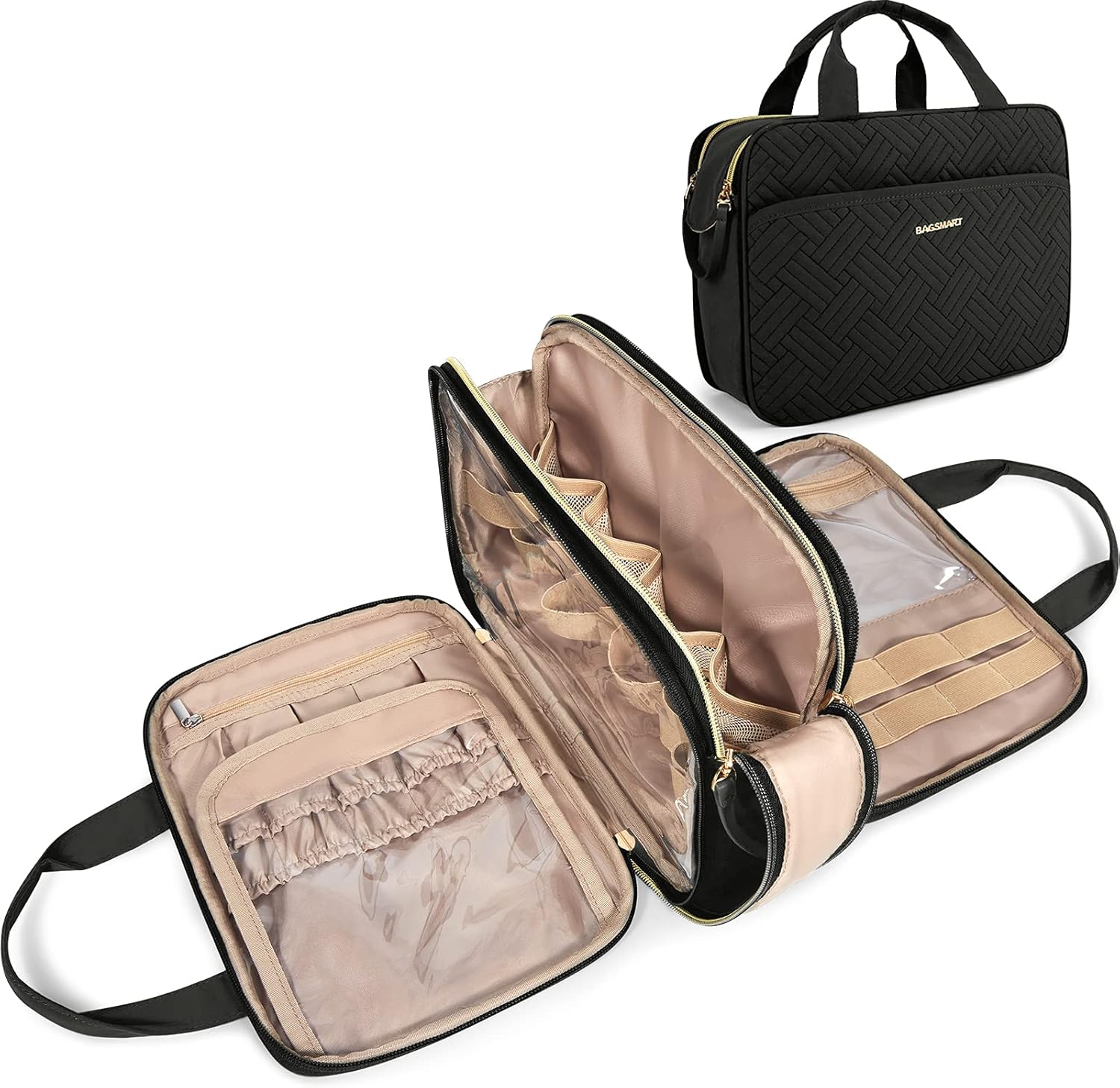 Bagsmart Hanging Travel Toiletry Bag