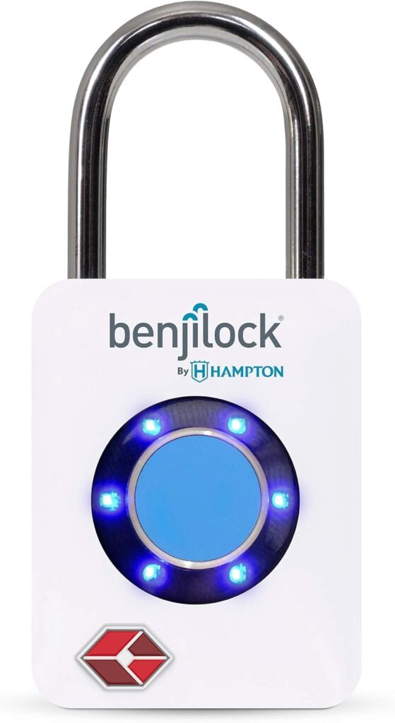 BenjiLock TSA Fingerprint Padlock