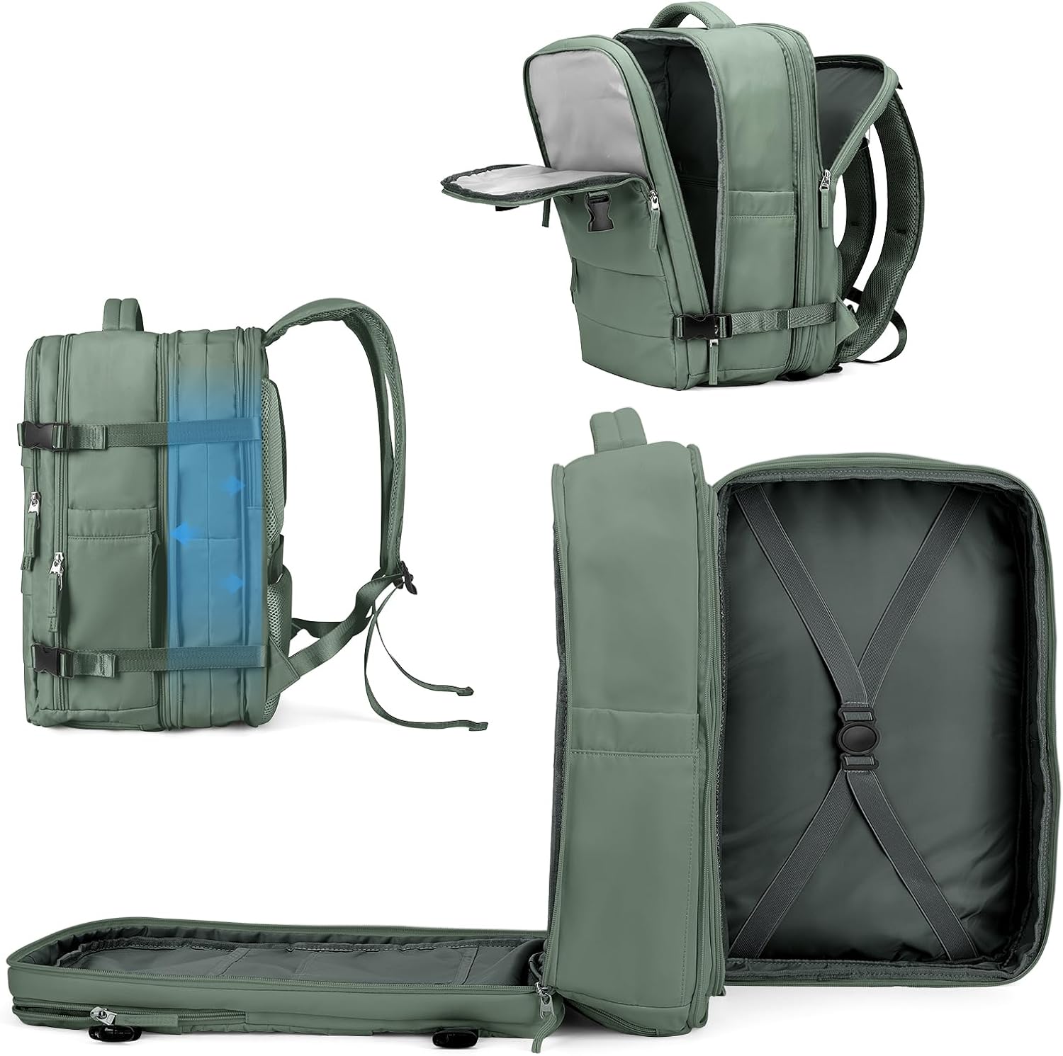 Coowoz 45L Travel Backpack