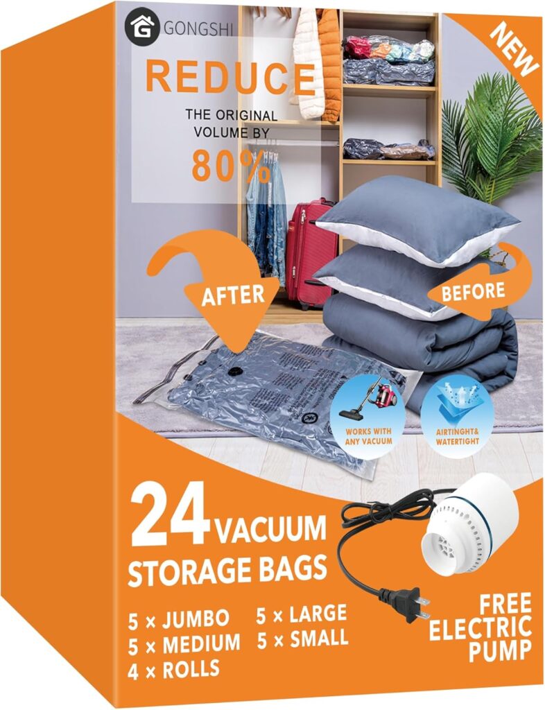GONGSHI 24 PACK ULTIMATE STORAGE SET BEST IN CLASS FOR TOTAL VERSATILITY