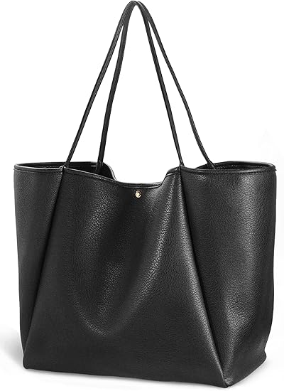 HOXIS OVERSIZE PU LEATHER TOTE