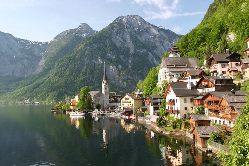 Hallstatt, Austria: Alpine Reflection