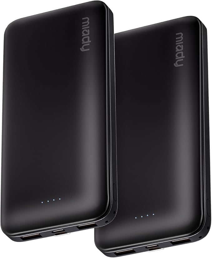 MIADY USB PORTABLE CHARGER BEST TWO-PACK
