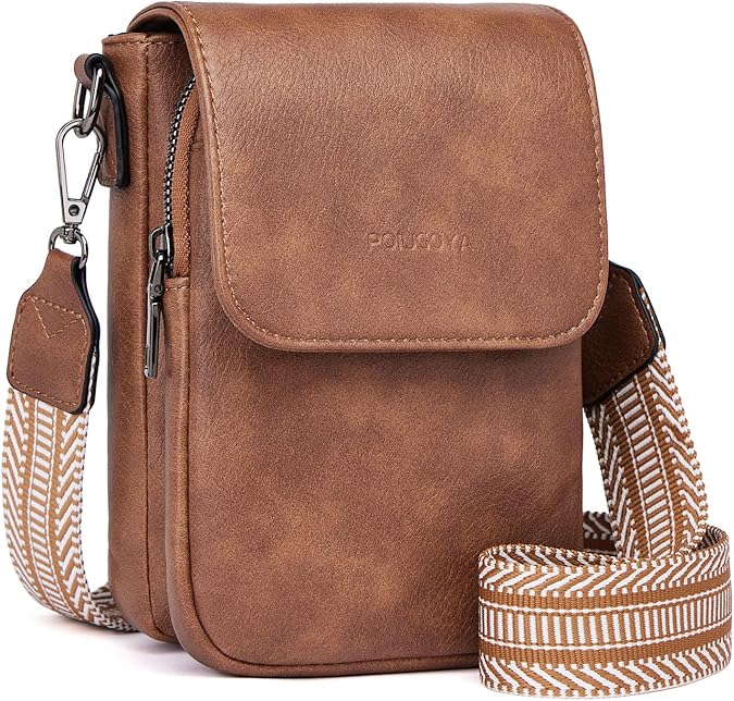 POIUGOYA Small Crossbody — Compact & Organized