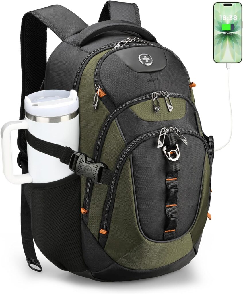 Swissdigital Design Laptop Backpack Budget-Friendly Travel Companion