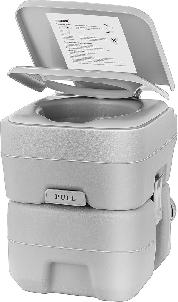 VIVOHOME Camping Toilet – Best Design