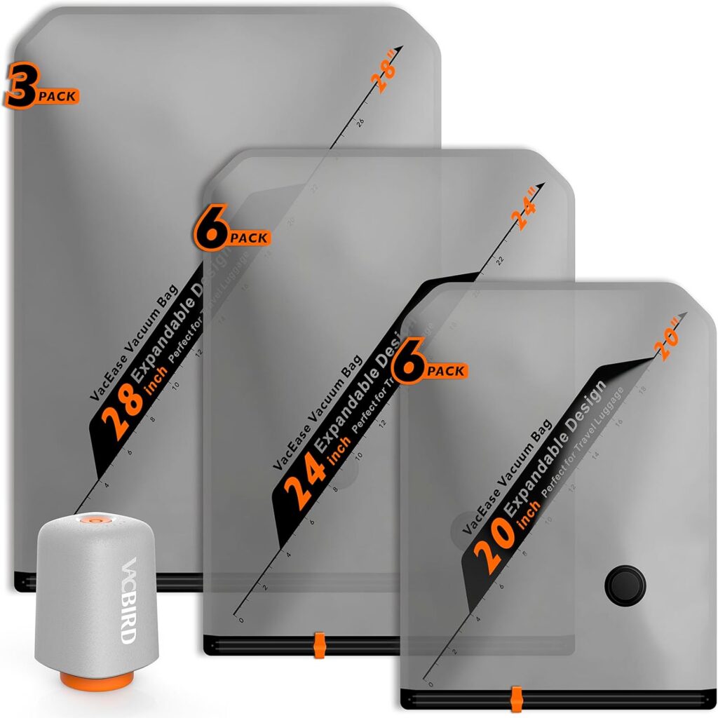 Vacbird Wireless Pump Set — 15-Pack for Travel & Home
