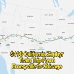 $198 California Zephyr Train Trip From Emeryville to Chicago