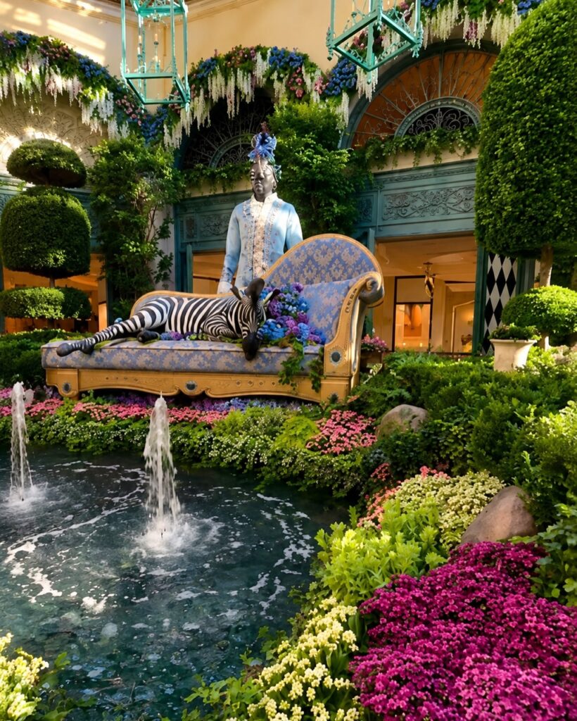 Bellagio Conservatory and Gardens in Las Vegas