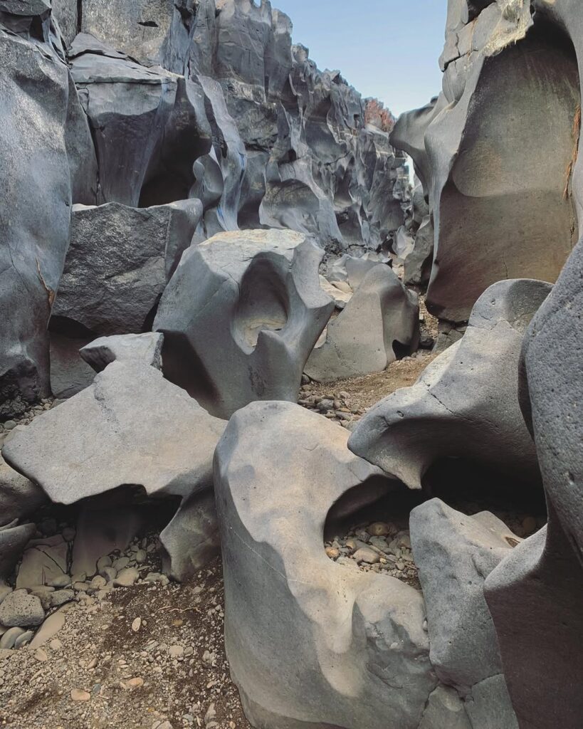 Black Magic Canyon, North Of Shoshone