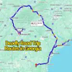 Deadly Road Trip Routes in Georgia
