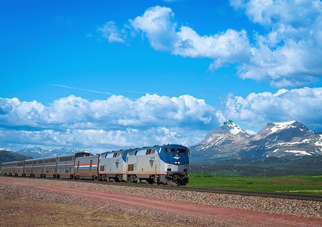 Empire Builder through Glacier National Park