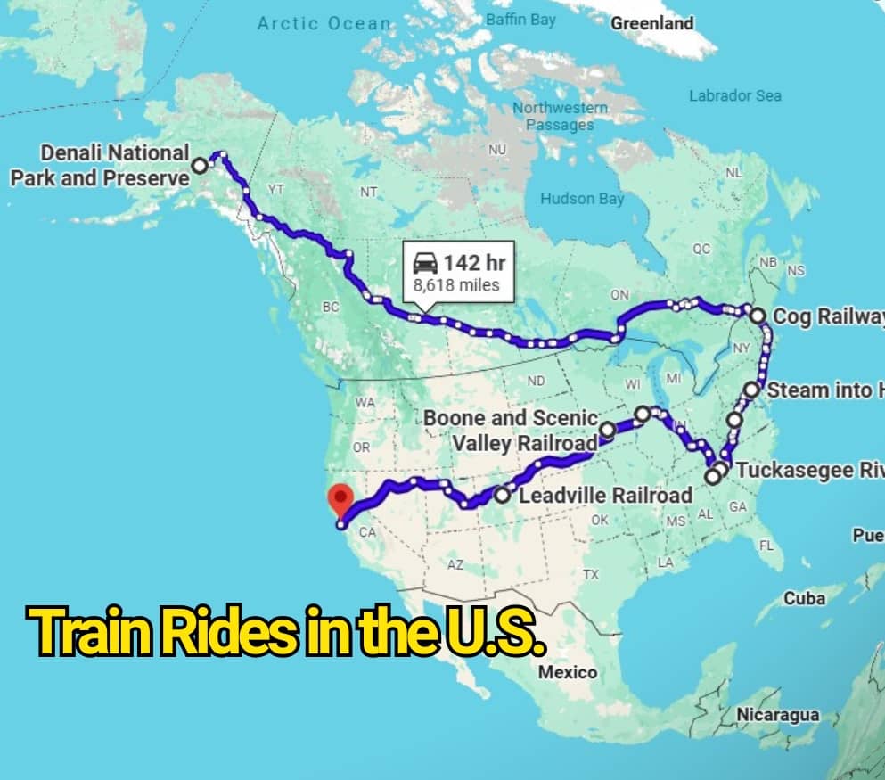 Epic Train Rides in the U.S. That Will Change the Way You See America From the Rails With Breathtaking Views and Memories You Can’t Forget