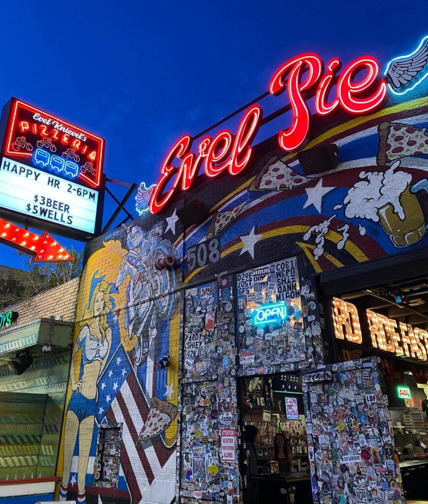 Evel Pie: Grab a Wild Slice Near Fremont Street