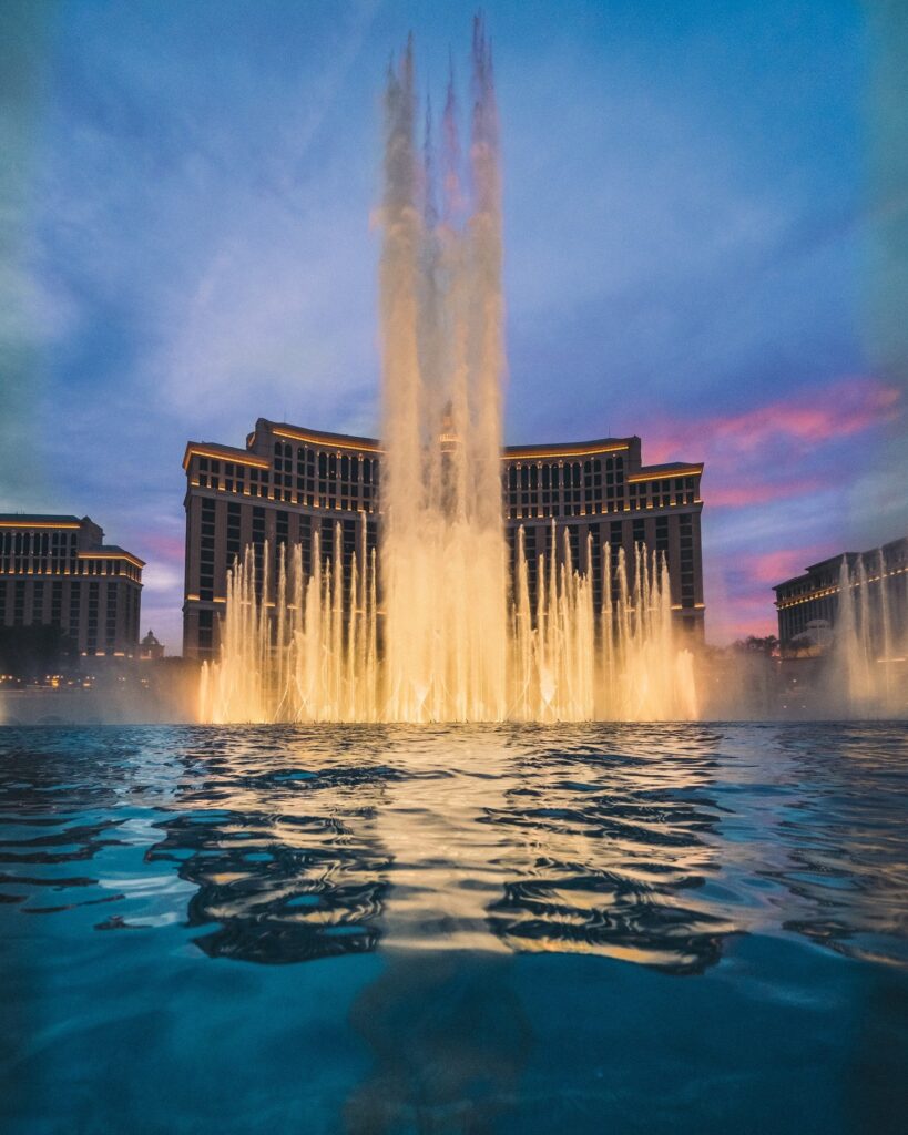 Fountain Show at the Bellagio