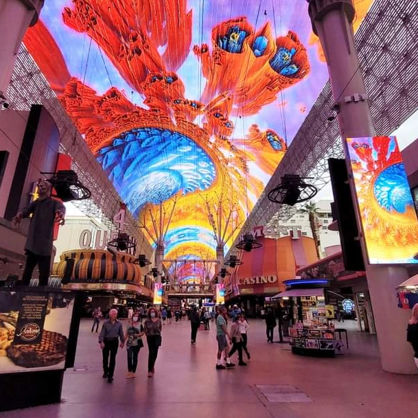 Fremont Street Light Show: A Bright Old Vegas Date Night