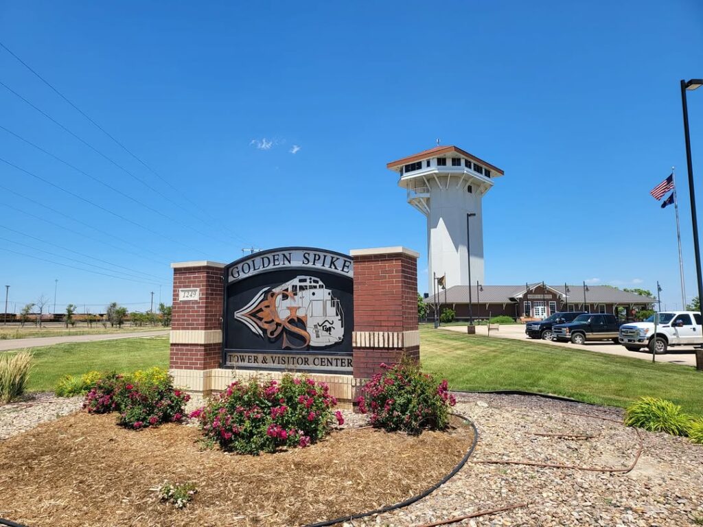Golden Spike Tower in North Platte